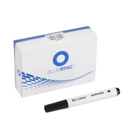 Flipchart marker rostirón vizes kerek végű 3mm, Bluering® fekete
