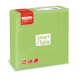 Szalvéta 2 rétegű 33 x 33 cm 50 lap/cs Fato Smart Table zöldalma_82623200