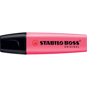 Szövegkiemelő 2-5mm, vágott hegyű, STABILO Boss original pink