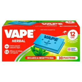 Szúnyogirtó utántöltő lap 30 lap Herbal VAPE