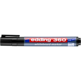 Táblamarker 1,5-3mm, kerek Edding 360 fekete