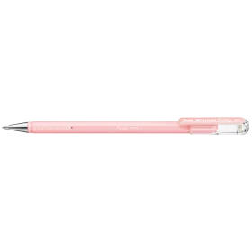 Zselés toll 0,4mm, kupakos Pentel Hybrid K108-PP, írásszín pastel pink