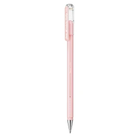 Zselés toll 0,4mm, kupakos Pentel Hybrid K108-PP, írásszín pastel pink